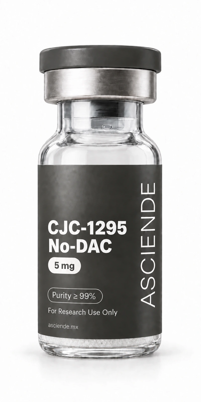 Vial de CJC-1295 No-DAC 5 mg, grado investigación, Asciende