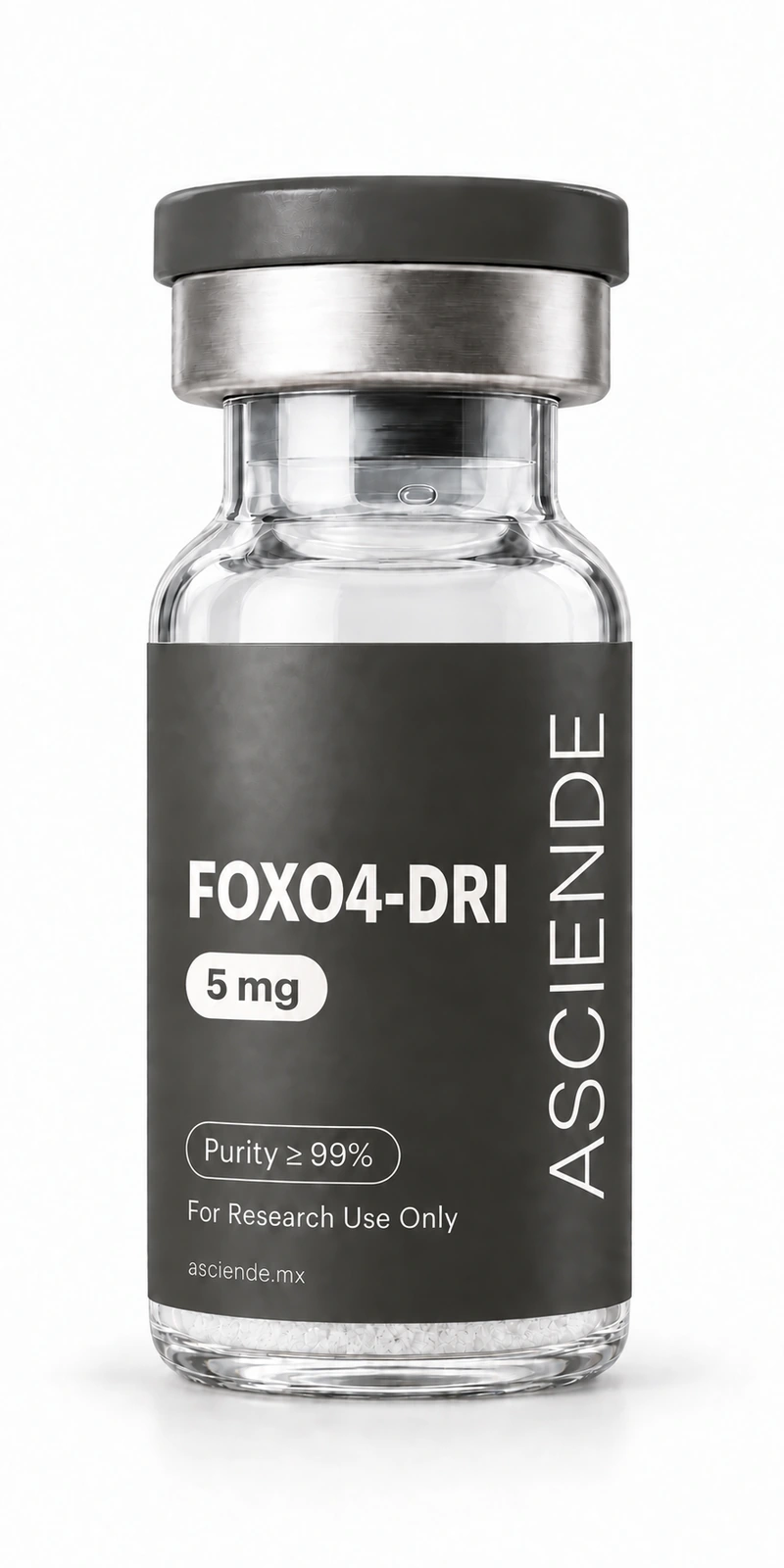 Vial de FOXO4-DRI 5 mg, grado investigación, Asciende